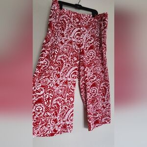 NWT LOFT wide leg crop pants